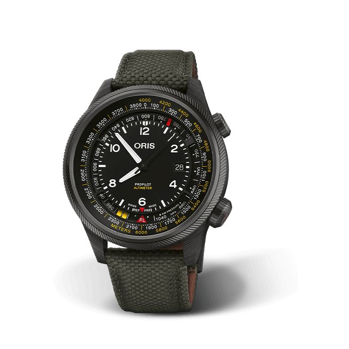 Мъжки часовник Oris Big Crown Pro Pilot Altimeter 793 7775 8764-Set