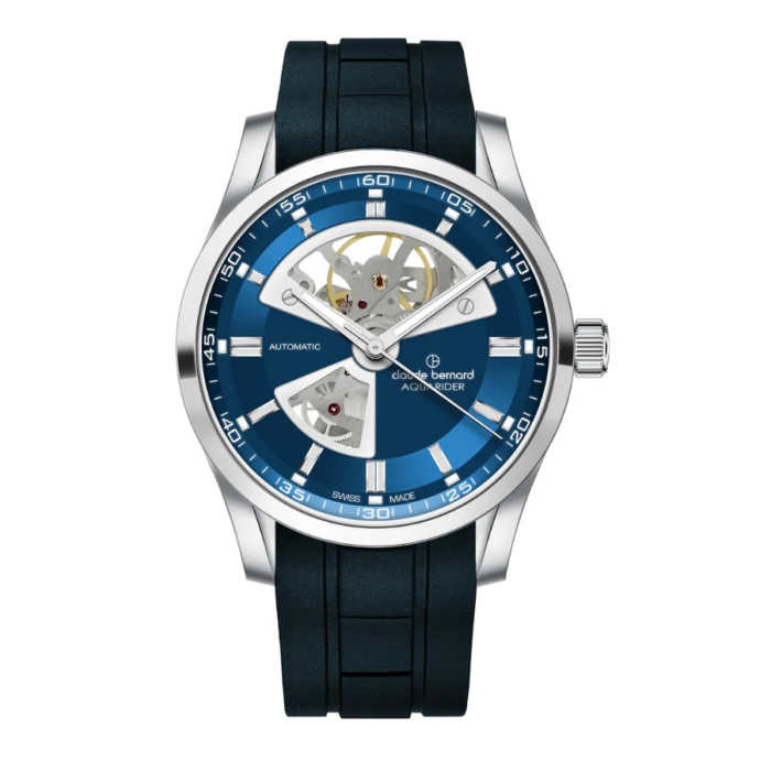 Мъжки часовник Claude Bernard Aquarider Open Heart 85030 3CA BUIN