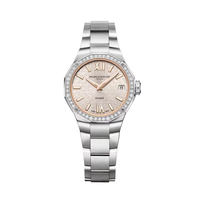 Дамски часовник BAUME&MERCIER Riviera Lady Quartz 44 DIAMONDS 10796