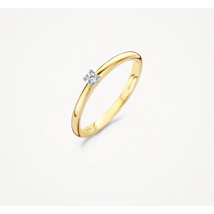 Дамски златен пръстен с диаманти Blush 1601WDI
