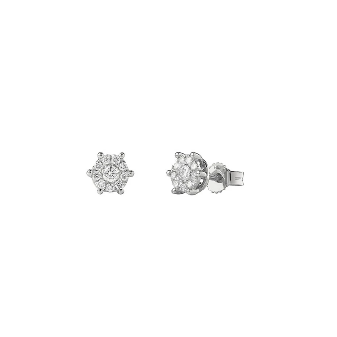 Златни обици  с диаманти BLISS 20081281