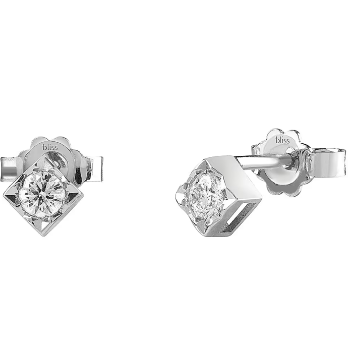 Златни обици с диаманти BLISS 20077226