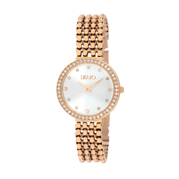 Дамски часовник LIU JO Clear Rose Gold TLJ2199