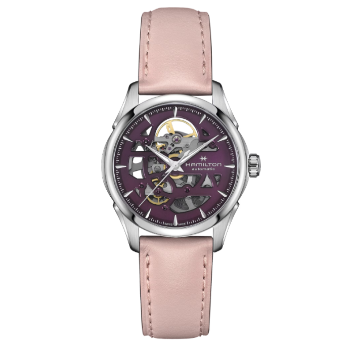 Дамски часовник Hamilton Jazzmaster Skeleton Lady Auto H32265801