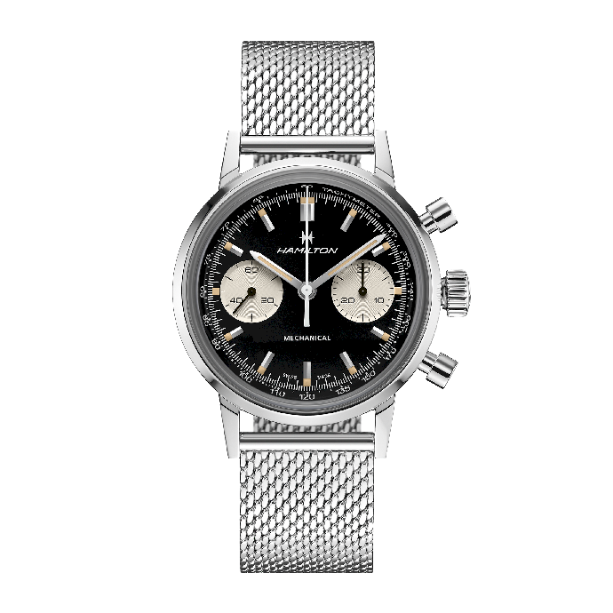 Мъжки часовник Hamilton Intra Matic Chrono Mechanical H38429130