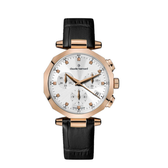 Дамски часовник Claude Bernard Dress Code Chronograph 10251 37RCN AIR