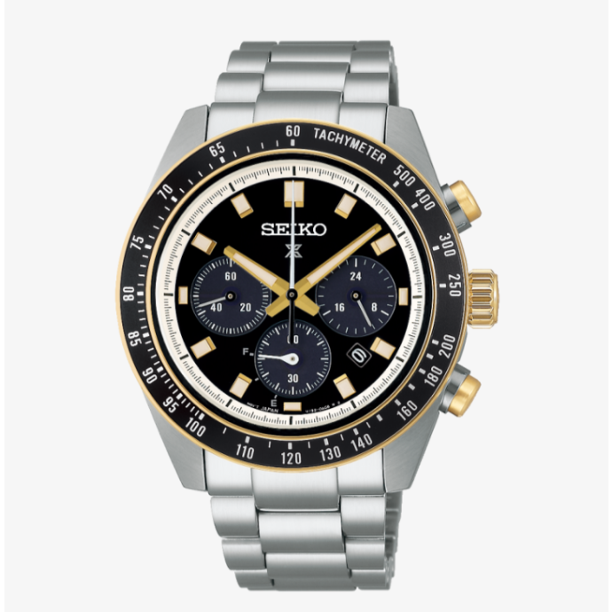 Мъжки часовник SEIKO Prospex ‘Circuit Race’ Solar Speedtimer Chronograph SSC941P1
