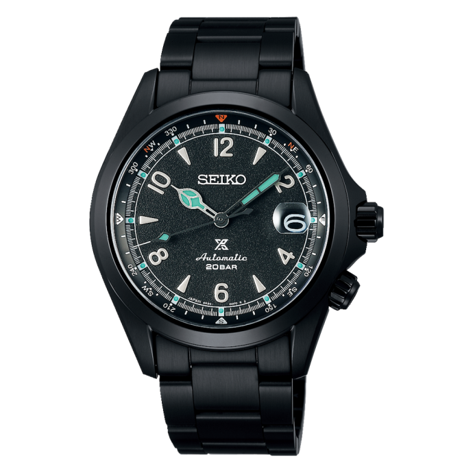 Мъжки часовник Seiko Prospex ‘Black Series Night’ Alpinist LE SPB337J1