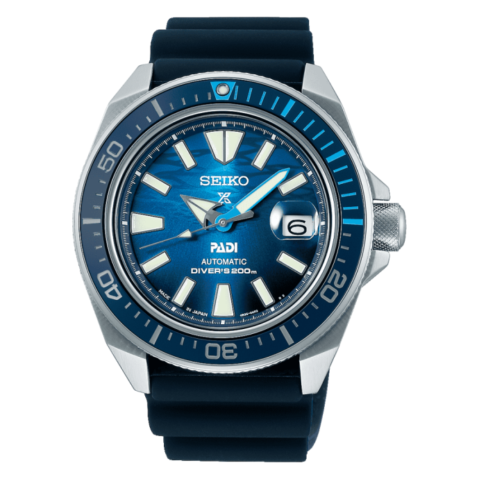 Мъжки часовник Seiko Prospex ‘Great Blue’ Samurai Scuba PADI Special Edition SRPJ93K1