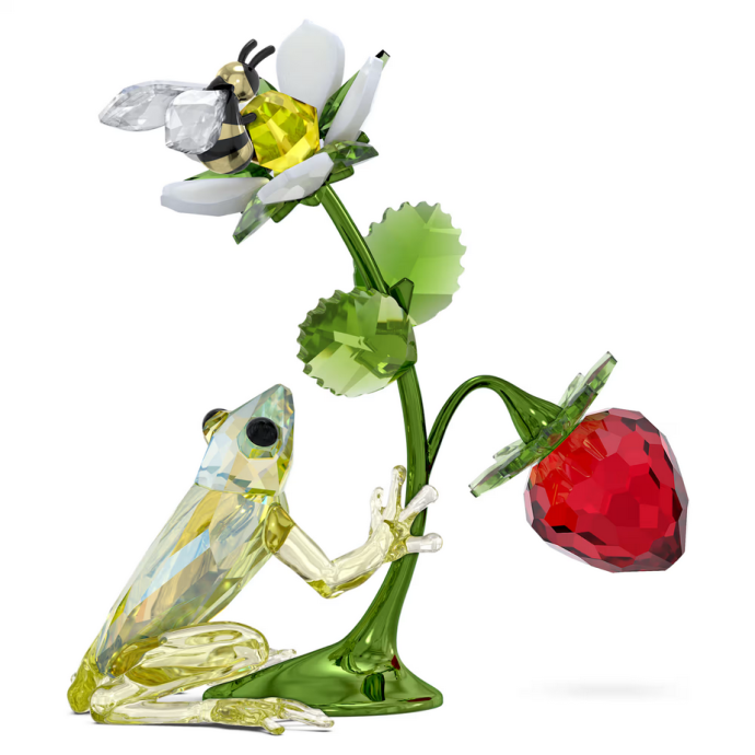 Фигура Swarovski IDYLLIA FROG, BEE AND STRAWBERRY 5667599