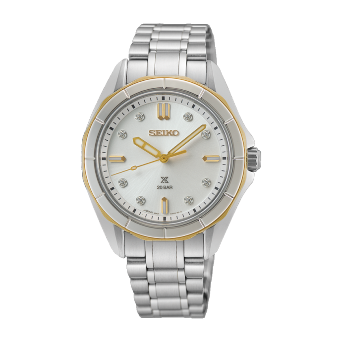 Дамски часовник SEIKO Prospex Ladies Marine Sports Diamond-set in Dune & Dawn SUR618J1