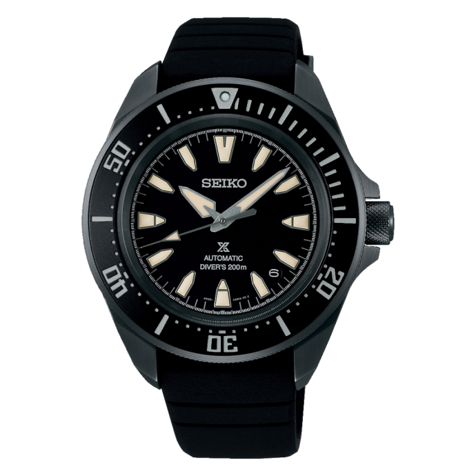 Мъжки часовник Seiko Prospex 4R All-Black Diver’s watch SRPL15K1