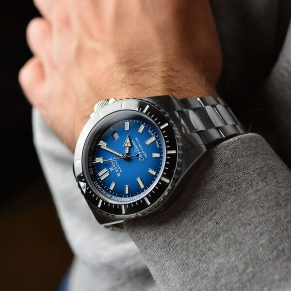 Мъжки часовник Edox Sky Diver Auto Neptunian 80120 3NM BUIDN